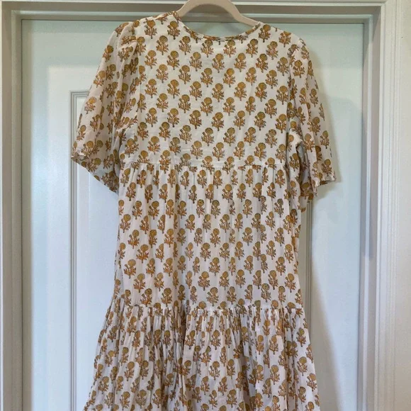 Emerson Fry ISLA Floral Block Print cotton Dress - Picture 2 of 4